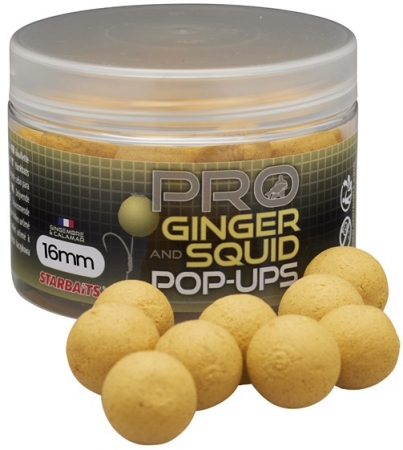  POP UP Pro Ginger Squid 50g POP UP Pro Ginger Squid 50g 12mm